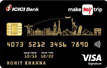 MakeMyTrip ICICI Bank Signature Credit Card