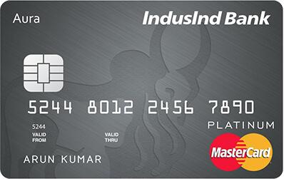 IndusInd Platinum Aura Credit Card