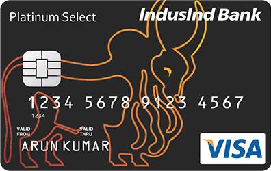 IndusInd Platinum Select Credit Card