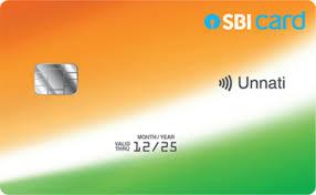 SBI Unnati Credit Card